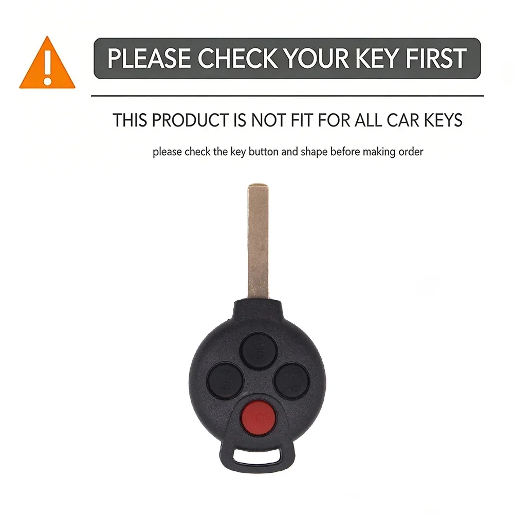 Premium Silicone Car Key Case Cover - Keychain Accessory for Mercedes-Benz Remote Key