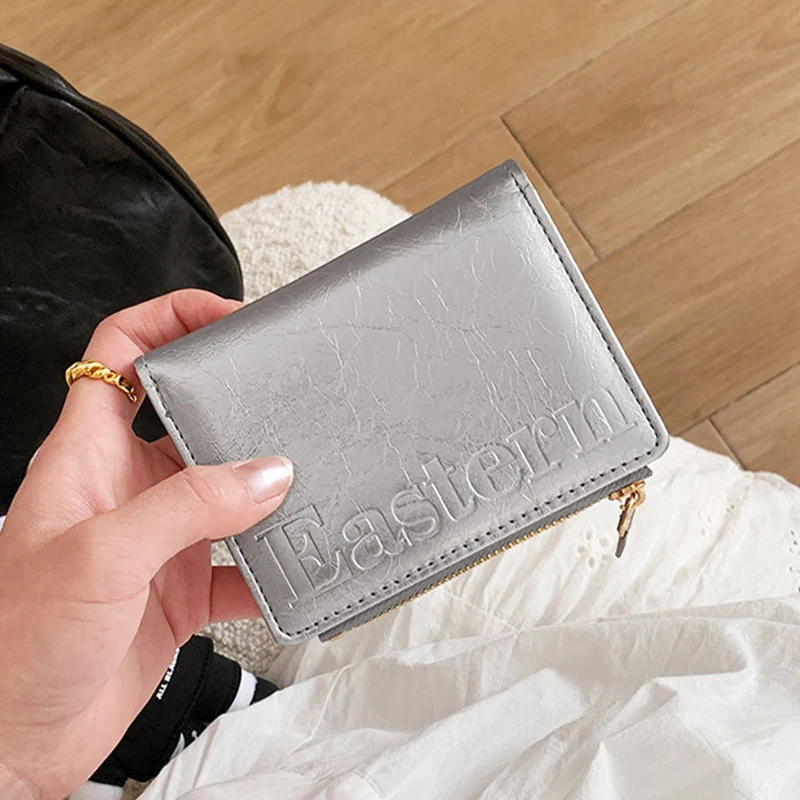 Fashionable Multi Slot Korean Style Minimalist Card Bag For Women's Wallet