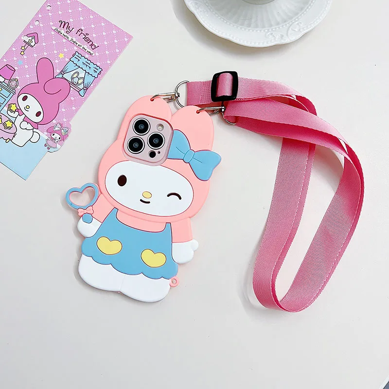 thumbnail image 1 of Sanrio funda de teléfono Hello Kitty para Redmi Note 11, 10, 12, 13, 10S, 11S, 9S, 9, 8 Pro, 10C, 12C, 13C, 9A, 9C, 9T, Poco X5, X3, Xiaomi Mi 11 Lite, 1 of 5