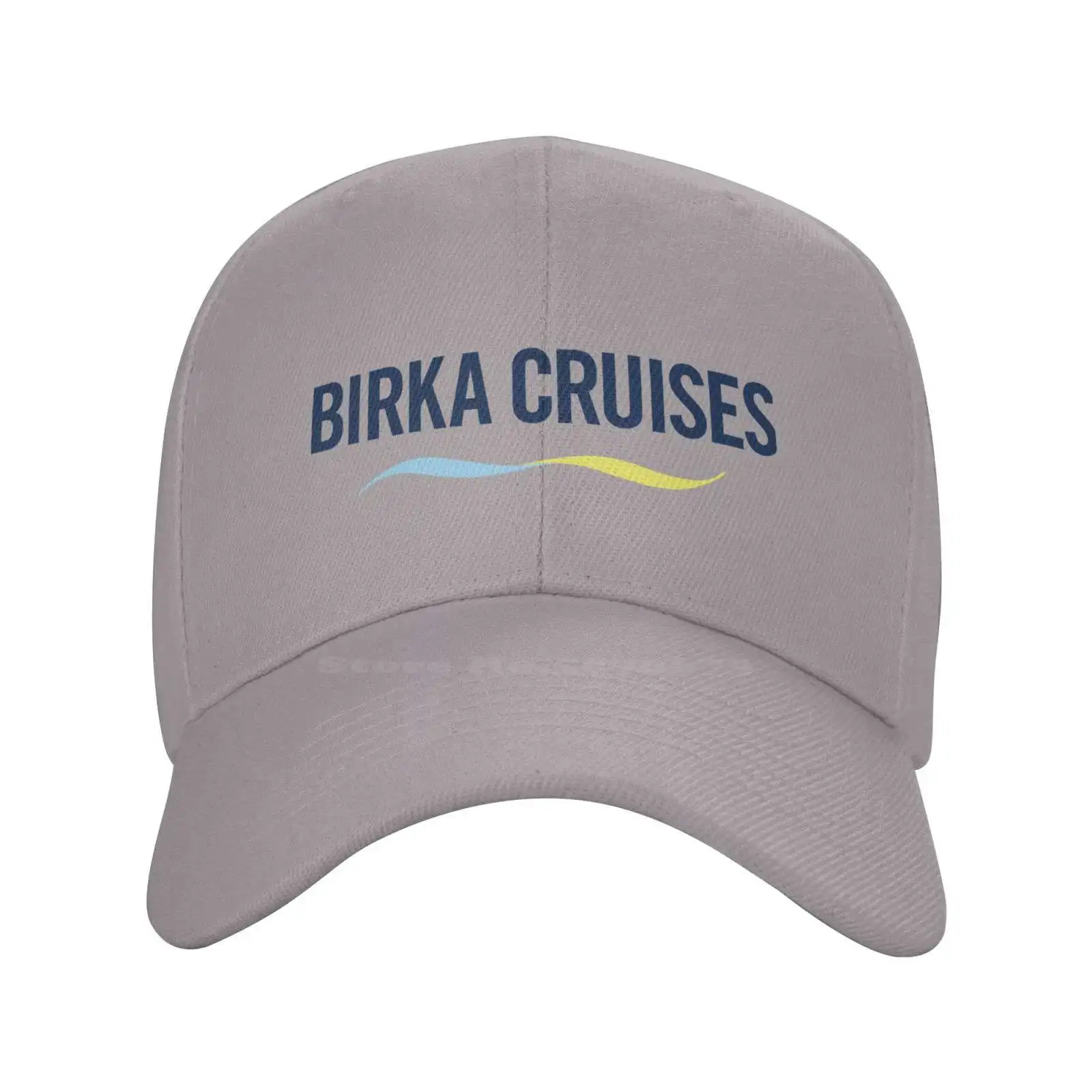 

Бейсбольная кепка из джинсовой ткани с логотипом высшего качества Birka Cruises