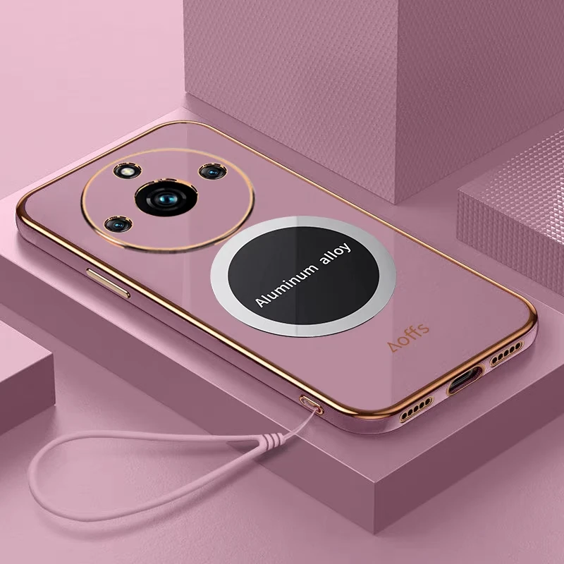Soft Plating Magnetic Protective Back Cover
