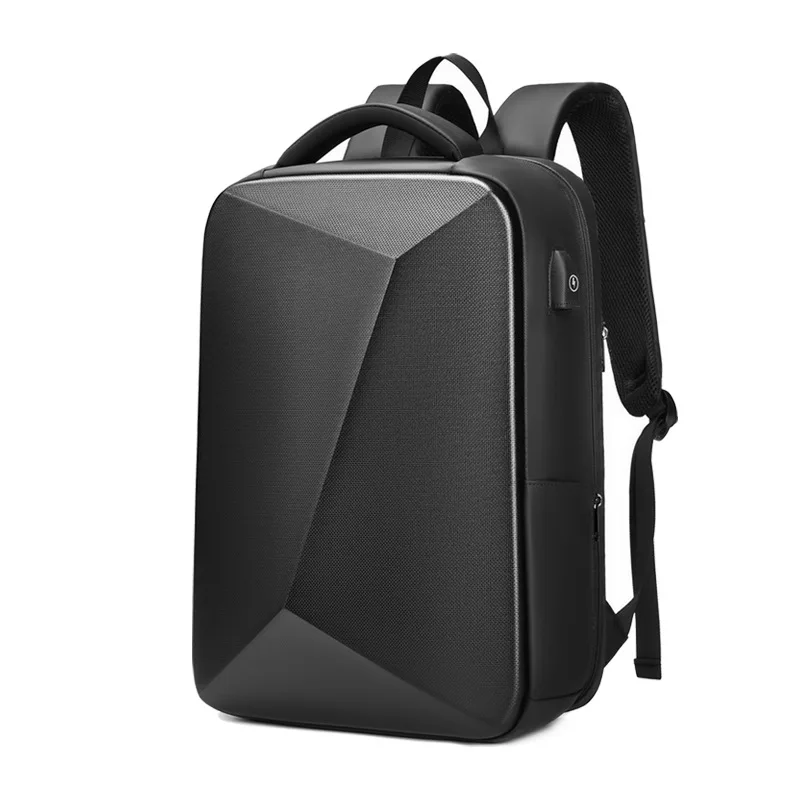

Men's 15.6 Inch Laptop Backpack Expandable Hard Shell Bag TSA Anti-theft Waterproof Backpacks USB Charging Business Travel Bag