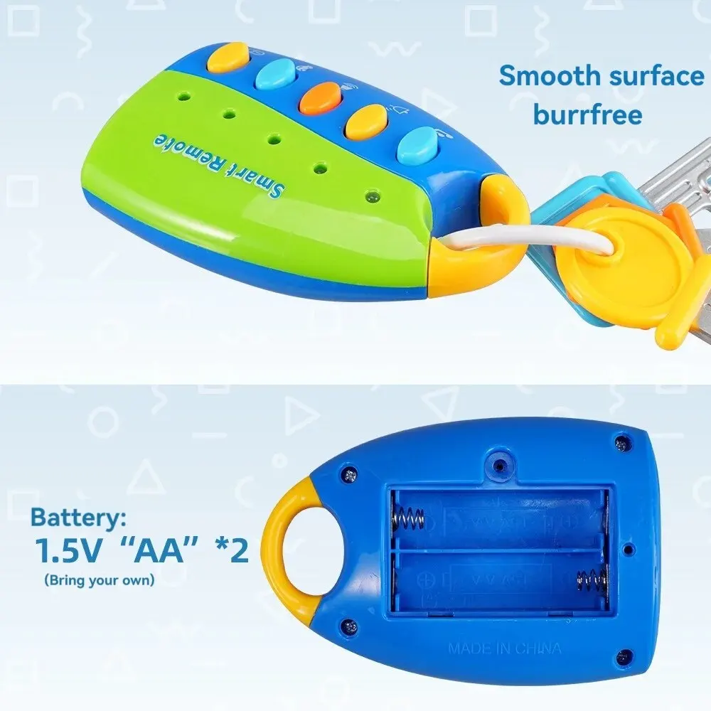Early Education Toys Baby Early Education Lights Music Simulation Car Key Sound Effect