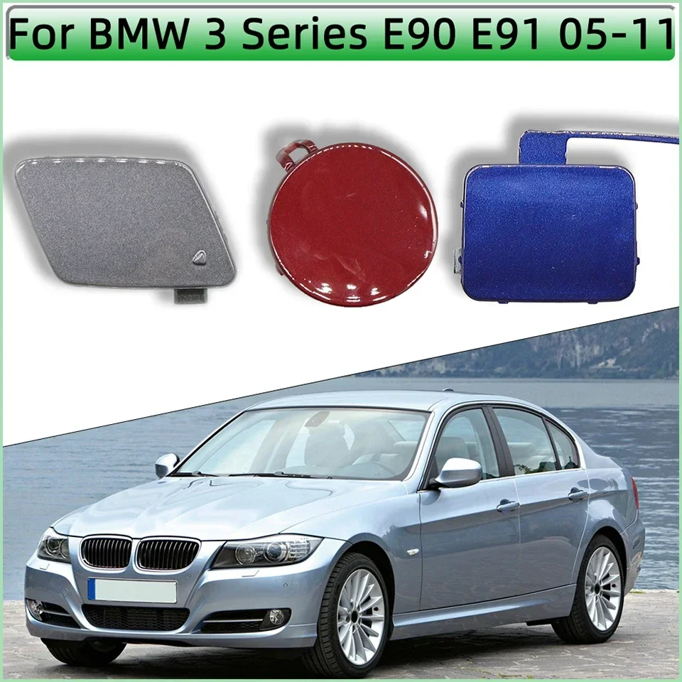 Front Bumper Towing Hook Cover Cap for BMW 3 E90 E90LCI E91 2005-2011 320 325 330 M-Sport