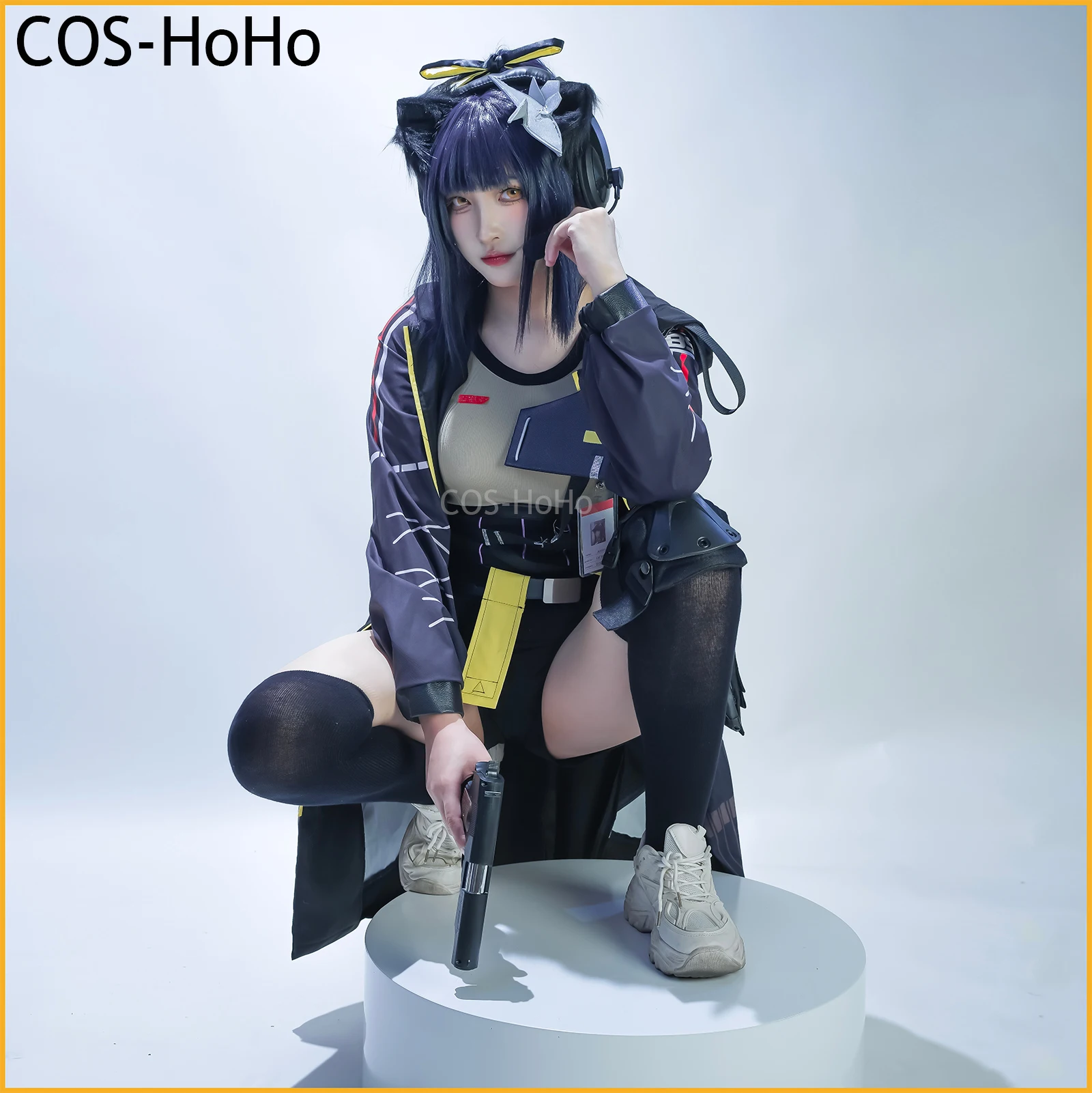 

COS-HoHo Arknights Jessica The Liberated Game Suit Gorgeous Uniform Cosplay Costume Halloween Party Role Play Outfit Women