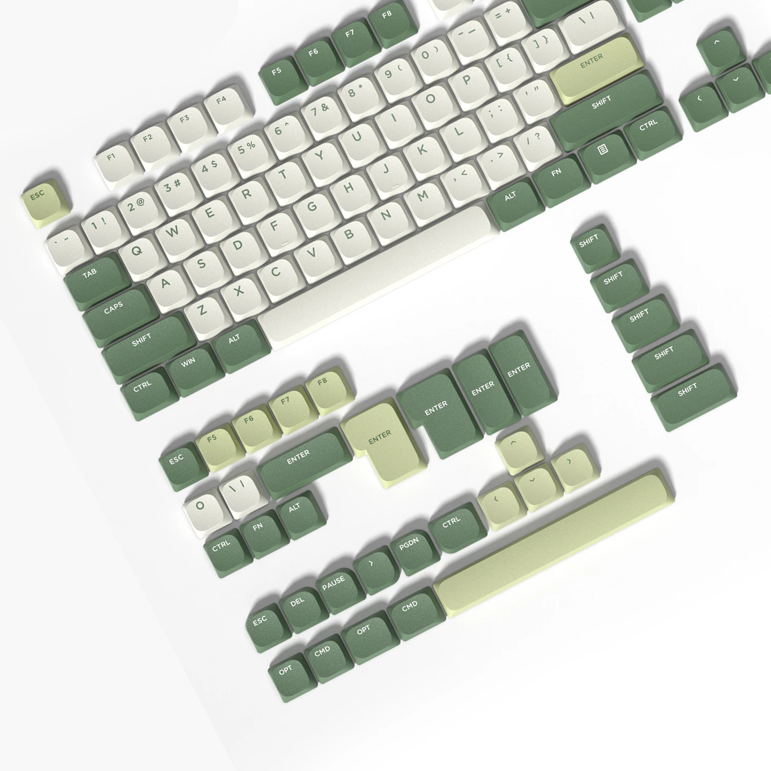 144 Key Lliy Macha Low Profile Pbt Keycaps Double Shot Custom Key Cap Per Gateron Cherry Mx Switch Gamer Tastiera Meccanica