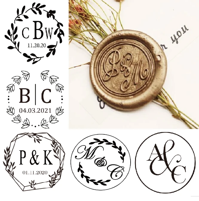 50 Adesivi Sigillo Cera Rosa - Decorazione Vintage Per Buste, Inviti Matrimonio, Regali - Foto 7