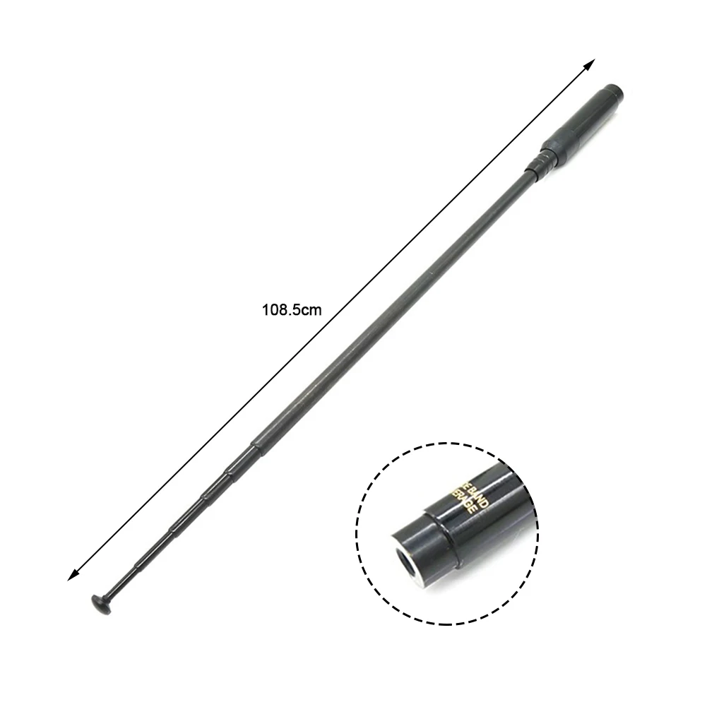 1 Stück RH660S Antenne SMA-Buchse/SMA-Stecker/BNC High Gain Dual Band 144/430 MHz Teleskopantenne Kommunikationsantennen – Detail 6