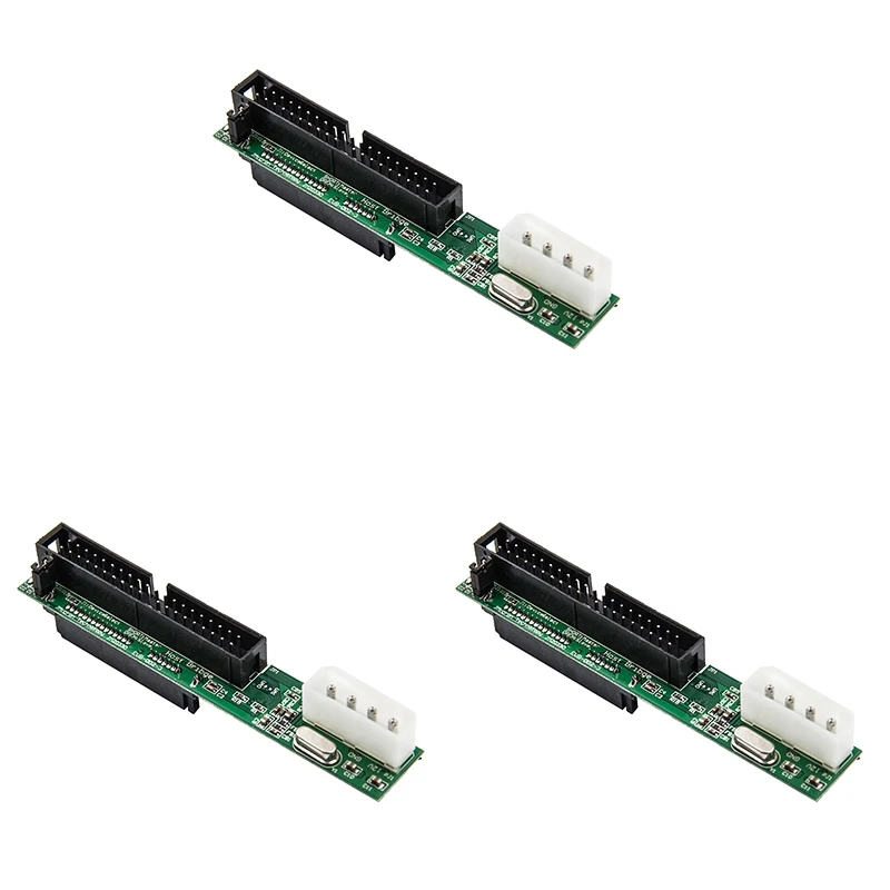 

3x7 + 15 контактов 2,5 Sata мама до 3,5 дюйма Ide адаптер Sata-Ide конвертер Штекерный 40-контактный порт для Ata 133 100 Hdd Cd