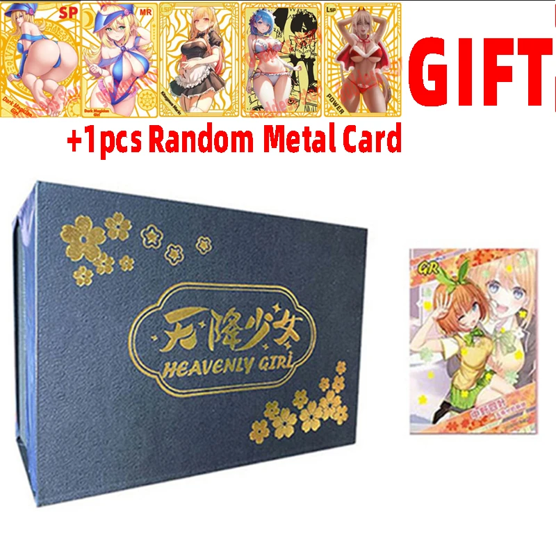 

2022 New Goddess Story Girls Collection Cards Child Kids Birthday Gift Game Cards Table Toys For Family Christmas