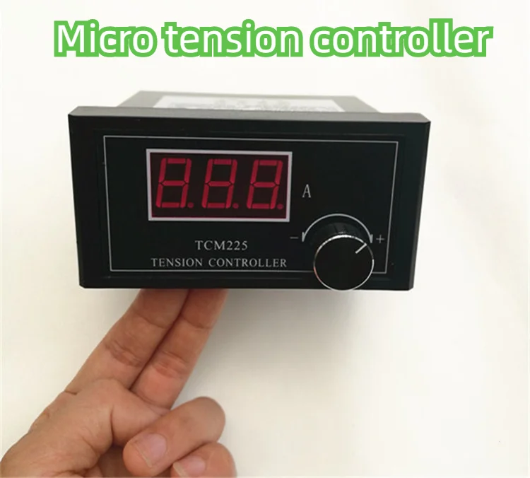 

TCM225 Micro Tension Controller Control Switch Manual Magnetic Powder Tension Regulator Clutch Brake