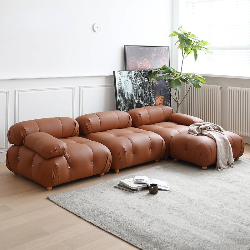 Retro Style Cloud Sofa Ins Online Celebrity Bread Module Combination