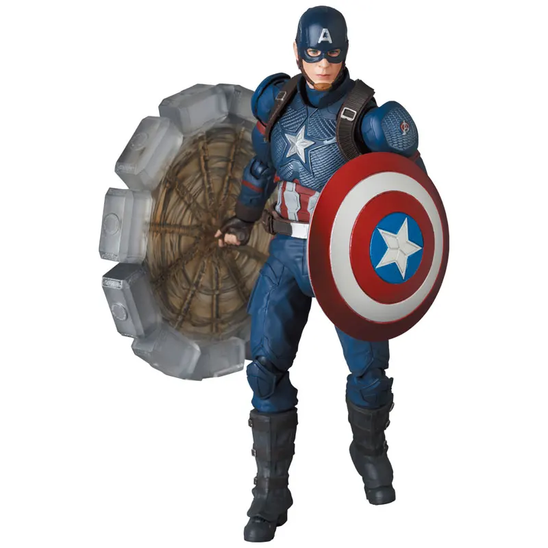 In Stock Original Medicom Toy MAFEX No.130 Steven Rogers MAFEX 