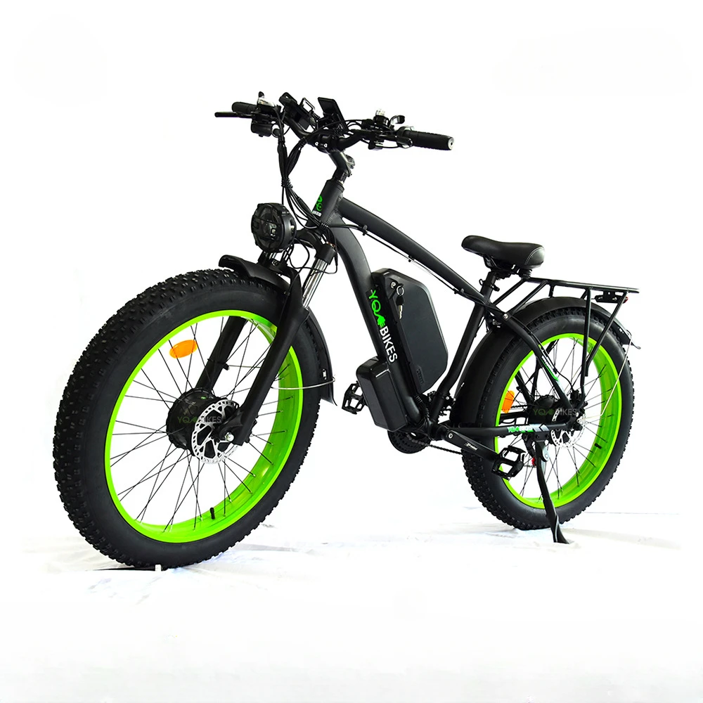 

Electric Bicycle Dual Motor 2000W Snowmobile Electric Off-Road Mountain Bike 26 Inch Fat Tire Mobility Electric Bicycle