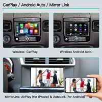 Carplay sans fil Android Auto pour VW Touareg 7P RNS850 avec écran de 8 pouces 2011-2018 miroir voiture jouer AirPlay multimédia 5