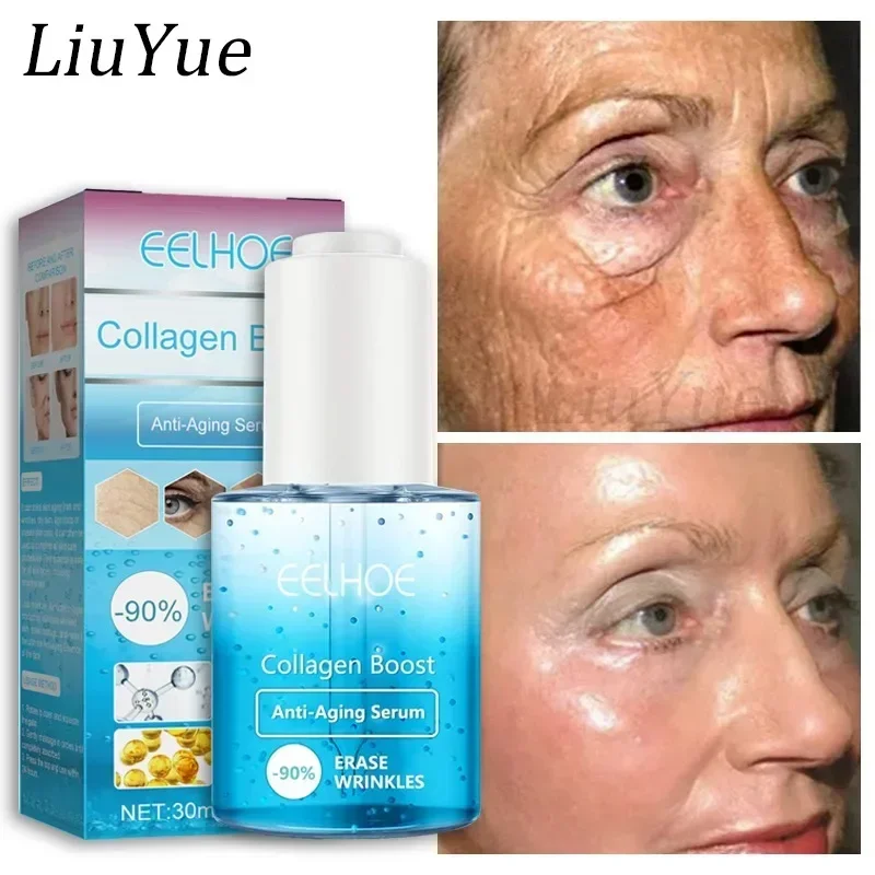 

Hyaluronic Acid Anti-aging Essence Instant Anti-wrinkle Serum Face Wrinkles Remover Lifting Firming Collagen Boost Skin Product