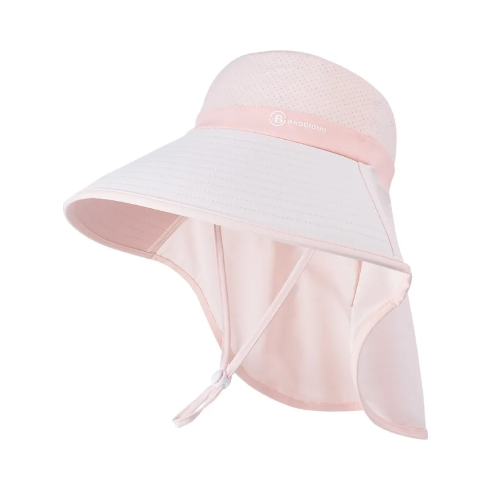 כובע הגנה מפני קרני השמש UV עם שוליים רחבים להגנה על הצוואר, כובע הגנה מפני השמש עם כיסוי לפנים, כובע ספורט