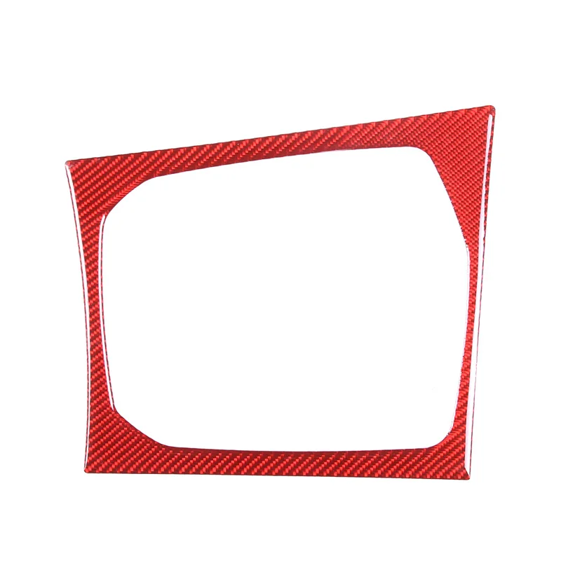 Luxury Carbon Fiber Central Control Gear Panel Frame Interior Accessory