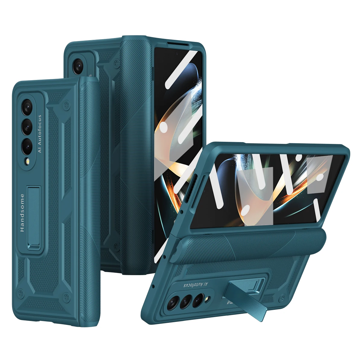 

Защитный чехол с магнитными петлями для Samsung Galaxy Z Fold 4 3 2
