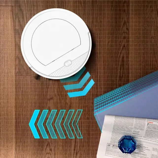 2024 New USB Robot Vacuum Cleaner Smart for Home Mobile Phone APP Remote Control Automatic Dust Removal Cleaning Sweeper Gift 4