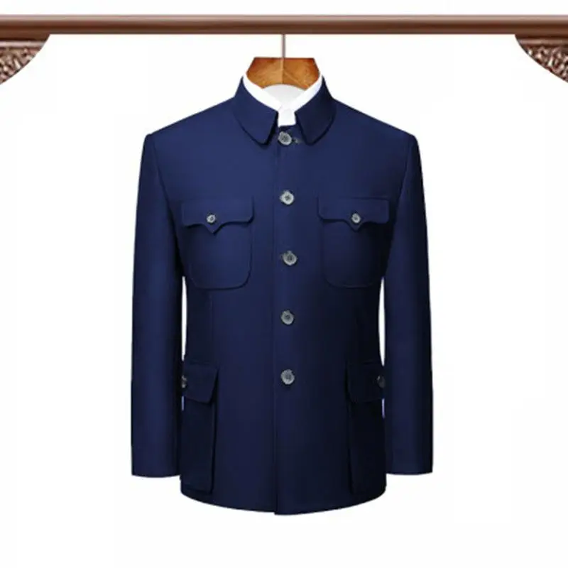 Stile cinese Nuovo Drago Anno Camicia Kung Fu Cappotti Tang Su Stile cinese Nuovo Drago Anno Camicia Kung Fu Cappotti Tang Su