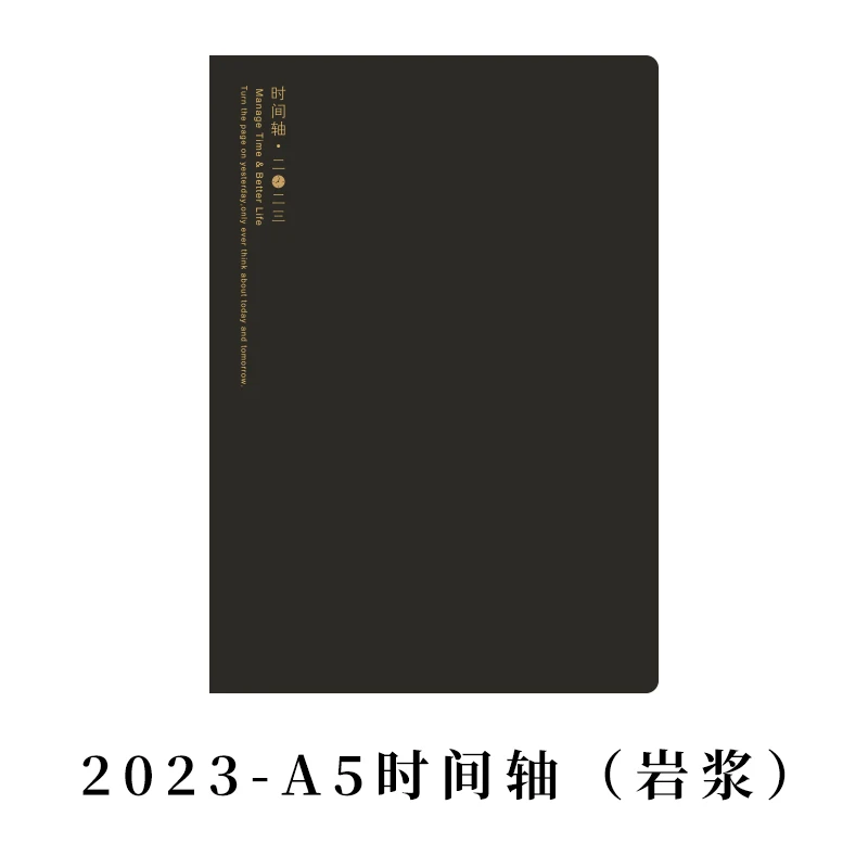 Kinbor A5 2023 Time Plan Planner Timeline Planner Book 112