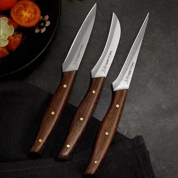 3pcs Sharp Kitchen Art Knife Kitchen Accessories Hand Tools Professional Chef Graver Food And Fruit Carving Utility Knife