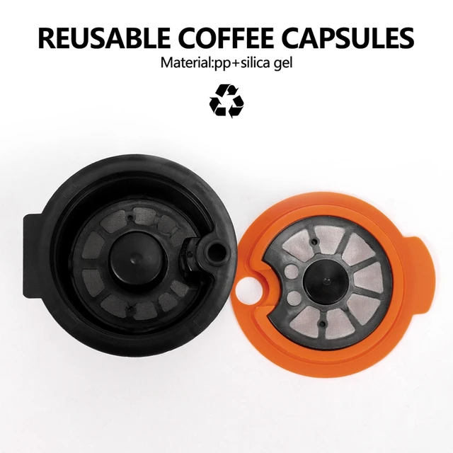 Reusable Coffee Capsules, Compatible With For -S Tassimo Machines, Coffee  Filter Refillable Coffee Pods - AliExpress