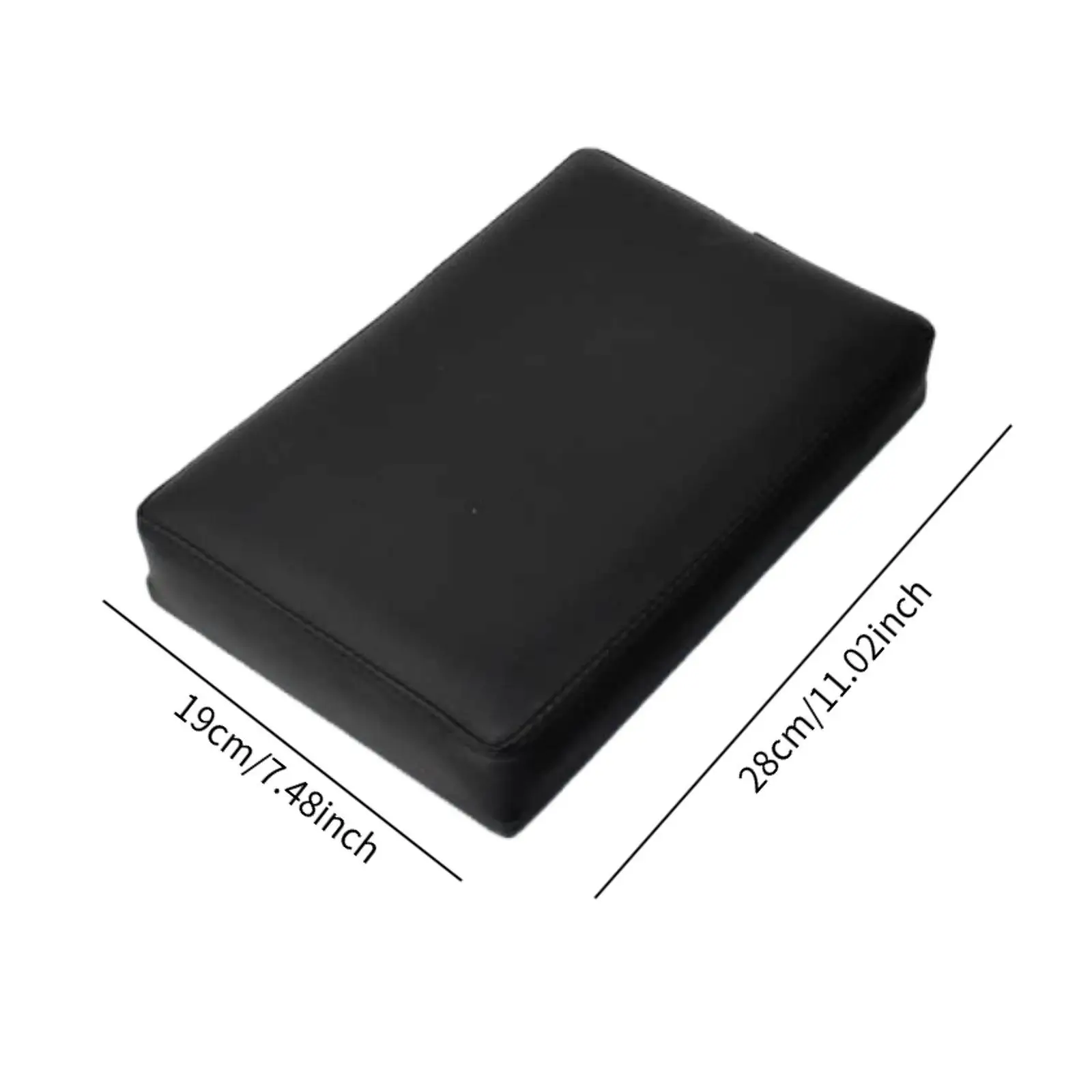 Arm Rest for Tattooing Tray Heavy Duty,Portable Stable Leather Accessory Professional Black for Household Studio Beauty Salon