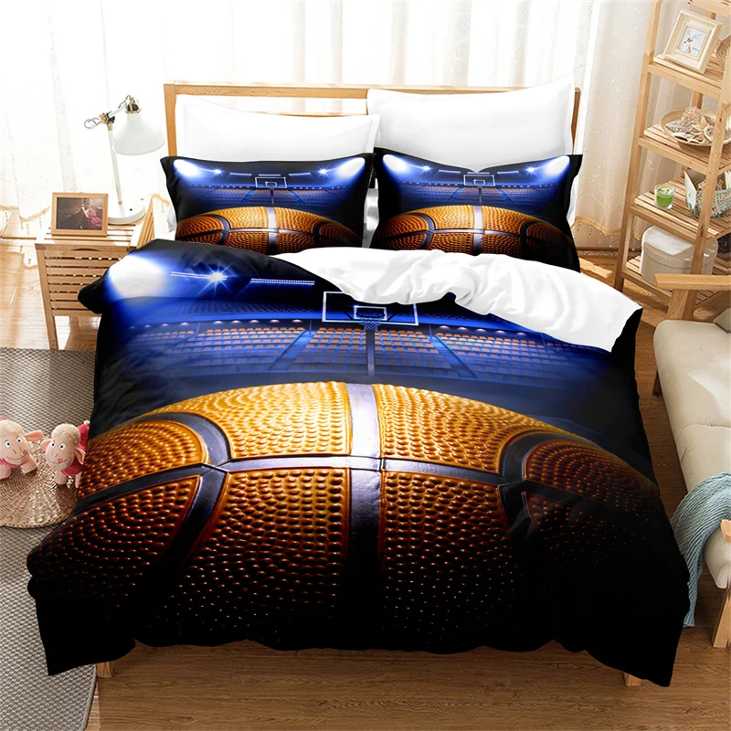 

Basketball Bedding Set Duvet Cover Set 3d Bedding Digital Printing Bed Linen Queen Size Bedding Set Fashion Design