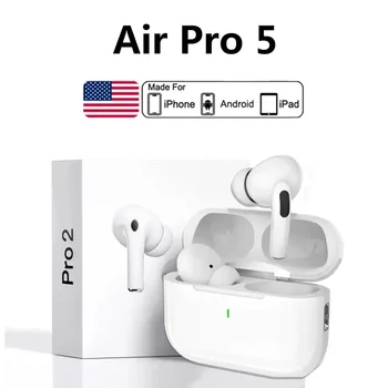 Original Air pro Bluetooth Earphones Bluetooth 5.3 Earbuds Gaming Headset for iPhone Apple Xiaomi Android Phone 1