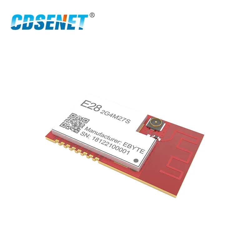 CDSENET SX1281 500mW LoRa BLE 모듈 2.4 GHz 무선 트랜시버 SPI 장거리 RF 송수신기 E28-2G4M 시리즈