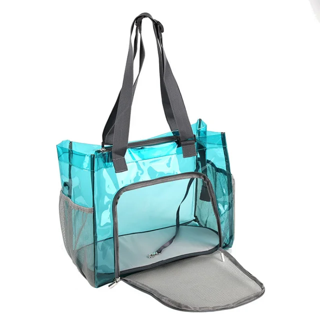 PVC Pet Carrier Backpack for Cats & Dogs - Travel Tote with Ventilation Mesh, Handheld/Shoulder Strap for Outdoor Adventures 3