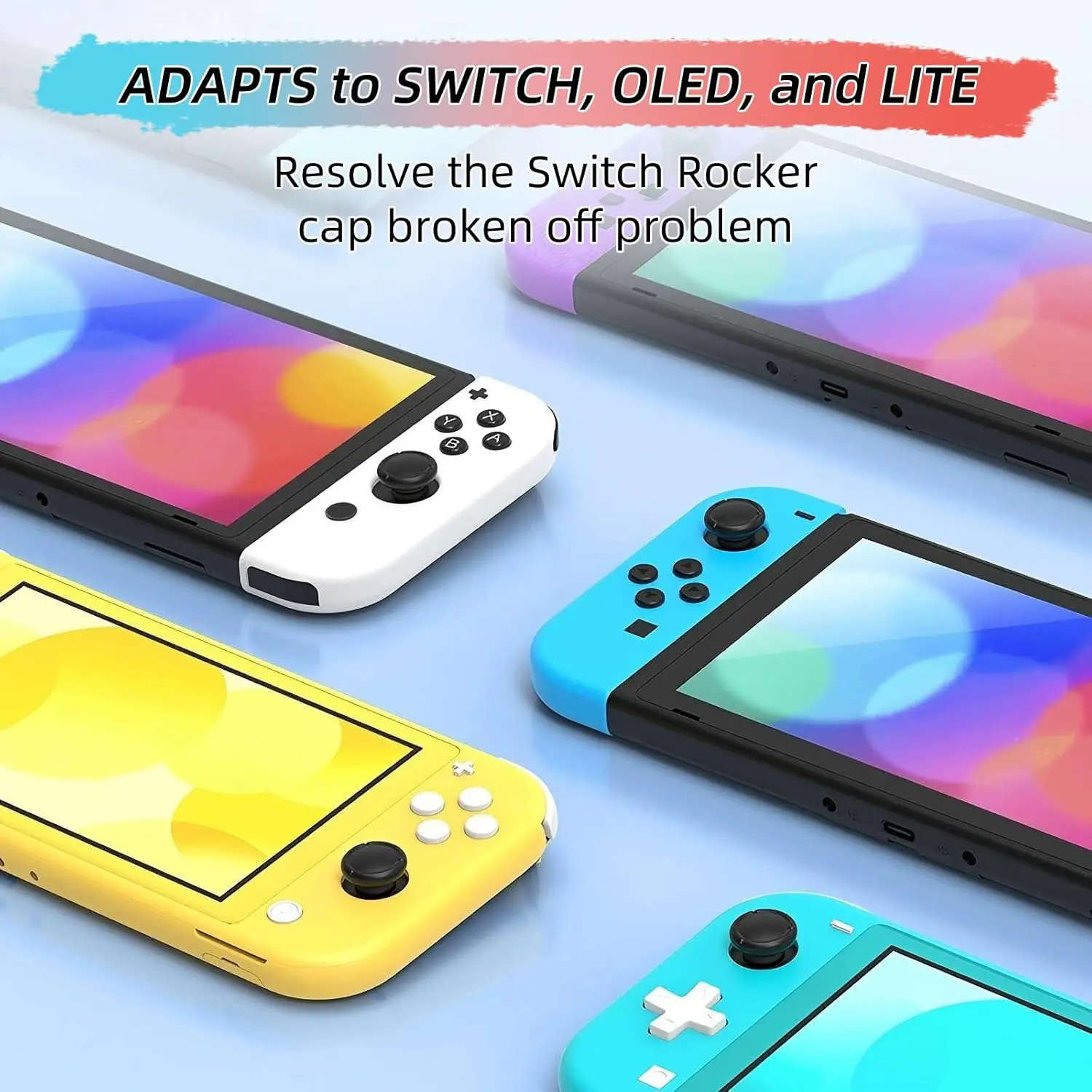 Thumb Grip Caps For Nintendo Switch Controller
