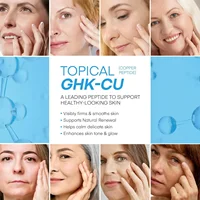 Peptides de cuivre GHK-Cu Tallow de boeuf pour la peau : baume bleu Manuka Honey hydratant visage et corps pour peaux matures, sèches et sensibles 5