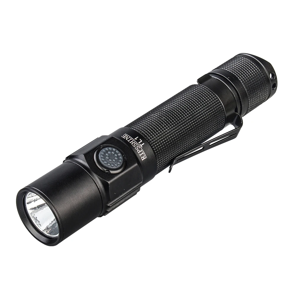 

Ripsshine TL1 1800LM LED High Power Military Tactical Flashlight Type C Rechargeable Dual Switch Torch Ligh for Sos Camping