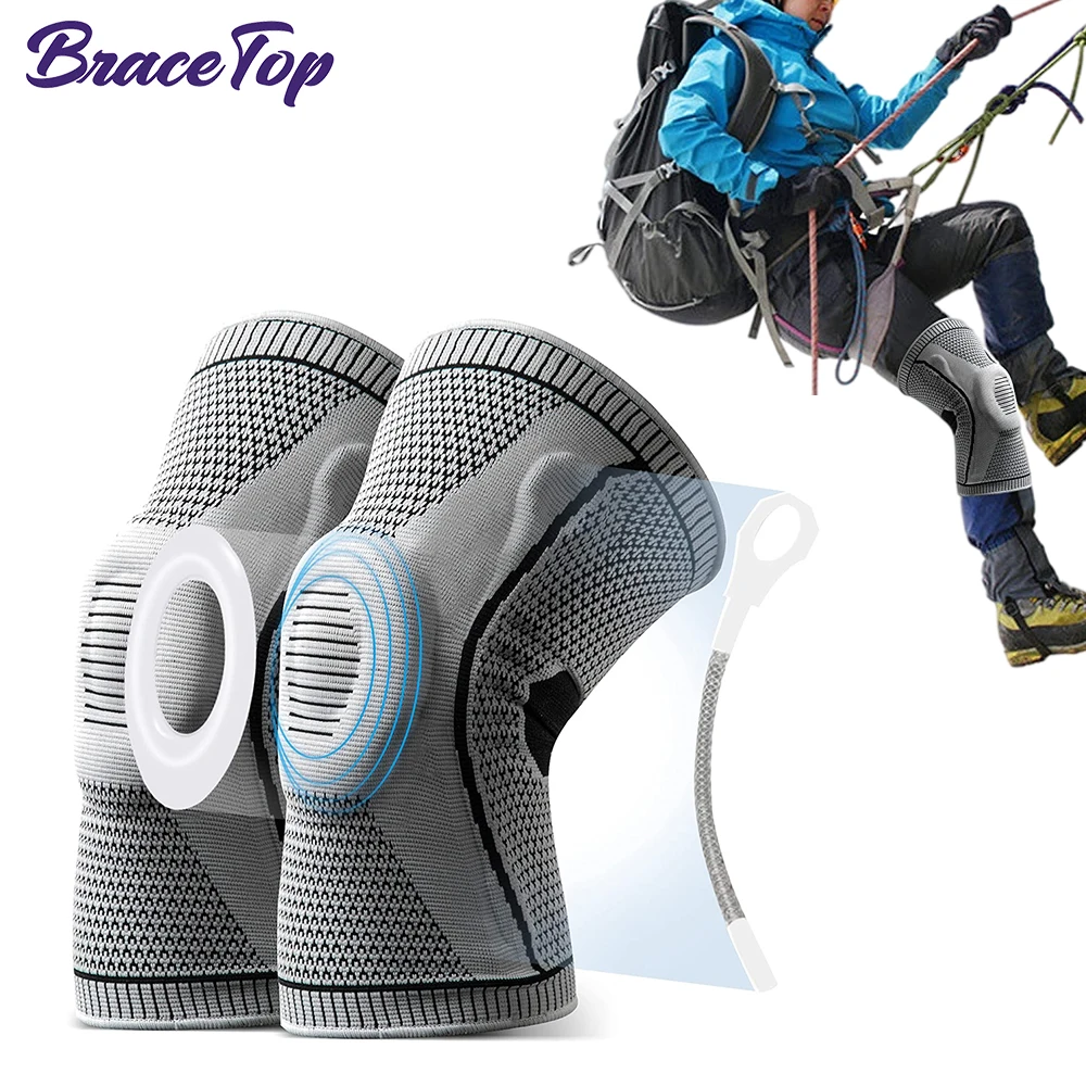 

1 PCS Professional Knee Brace, Medical Grade Knee Patella Protector for Knee Pain Arthritis, Meniscus Tear, Joint Pain Relief