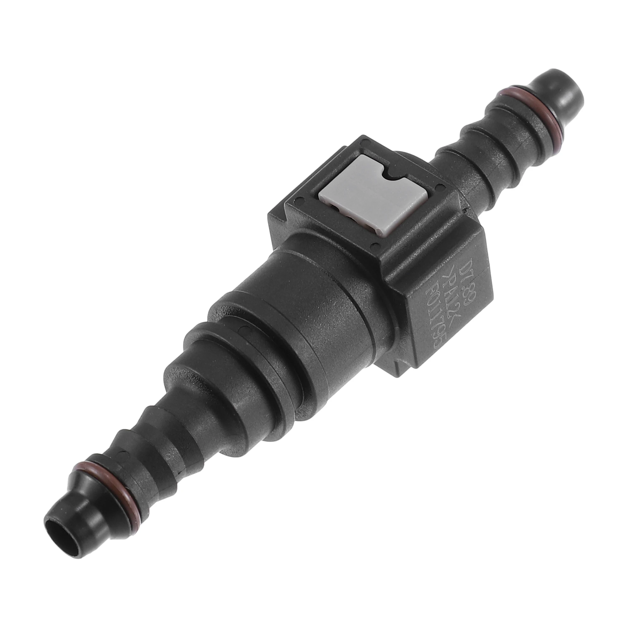 Hose Coupler 4Pcs 6.3mm 7.89mm 8mm 10.5mm Straight Fuel Line Hose Quick Release Connector Disconnect Fuel Line