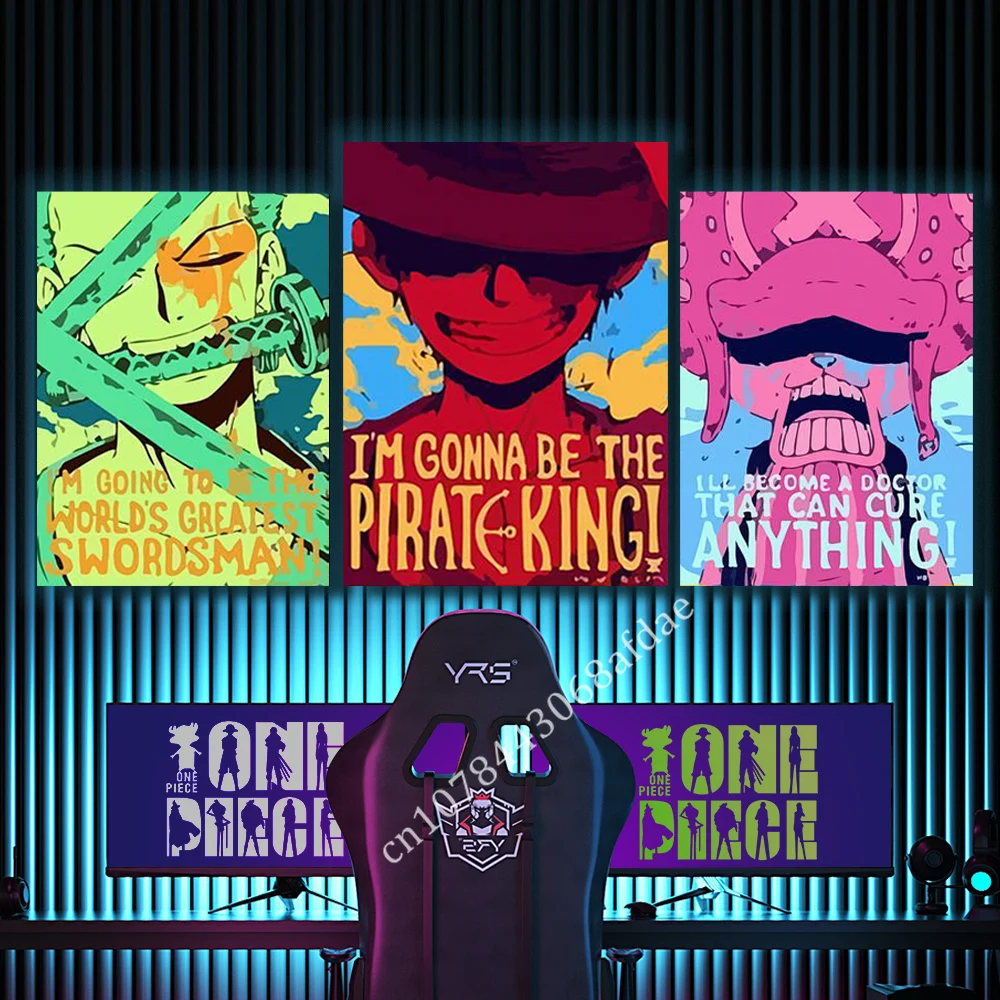 

Подарок с наилучшими пожеланиями, картина маслом, анимационный персонаж Луффи брашос Лагос, все персонажи, список пожеланий, HD печатные картины, Настенная картина для спальни