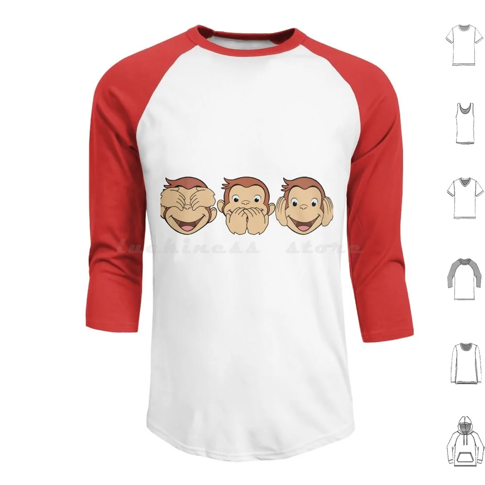 Famose Felpe Con Cappuccio George Manica Lunga Interessanti Come George Cockiousgeorge Monkey Baby Kid Kids Babies Internocomegeorge