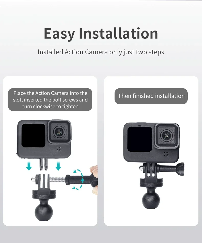 Gopro Hero 360 insta Universal VIN-B-021for Ram Ʈ  1 ġ   ׼ ī޶ Ʈ̽ 