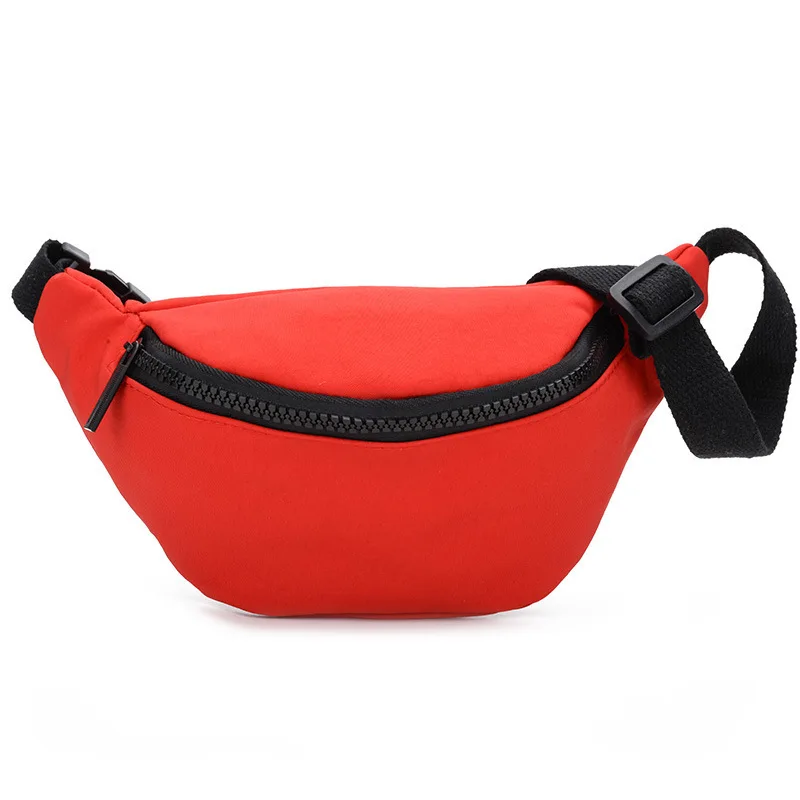 Riñonera roja para niño y niña, bolsa bonita para la cintura, cinturón,  novedad de 2024 - AliExpress