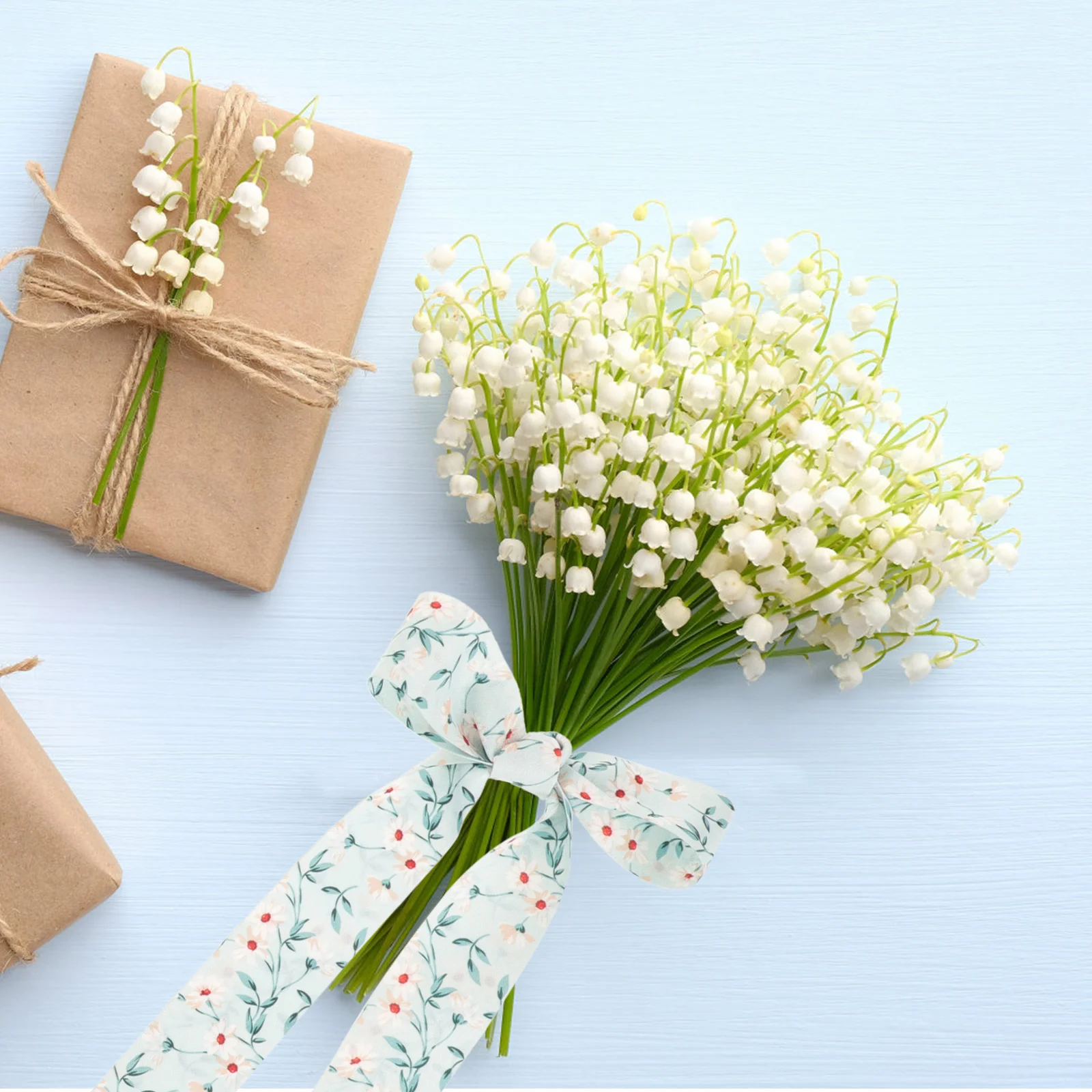 용수철 꽃 리본 크리스마스 DIY 활 재료 와이어, 나비 만들기, 여름 장식 꽃 포장 원단, 유선 3 롤