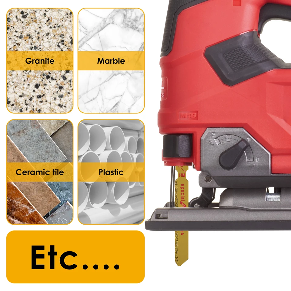 10 Lames De Scie Diamantées T150RFF – Pour Carrelage, Marbre, Granit, Plastique