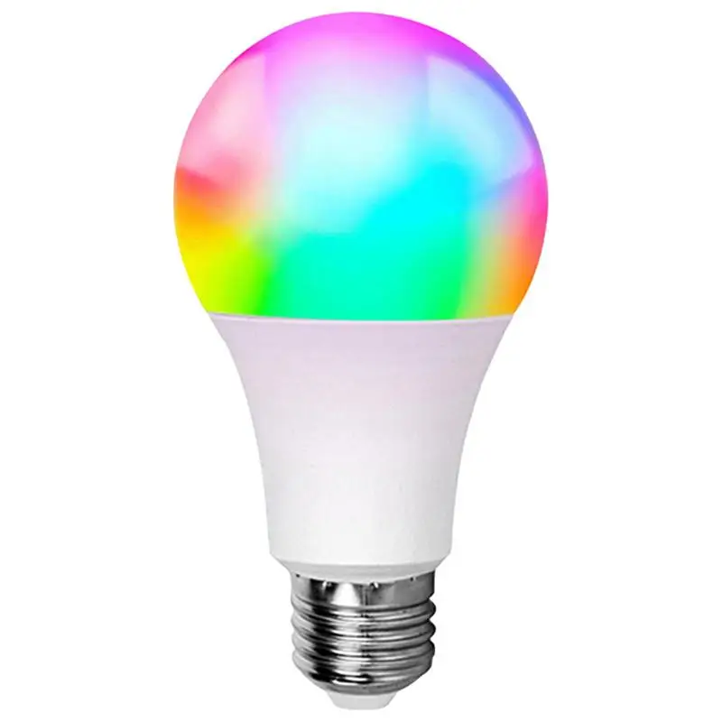 

Умные светодиодные лампы, умные лампы, меняющие цвет, RGB, с регулируемой яркостью, 9 Вт, дистанционное управление через приложение, многоцветные IP20 Водонепроницаемые светодиодные лампы