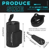 Magnetic Bottle Sling Bag with Phone Pocket Gym Water Bottle Carrier Bag with Silicone Towel Buckle Keep Your Item off the Floor 2
