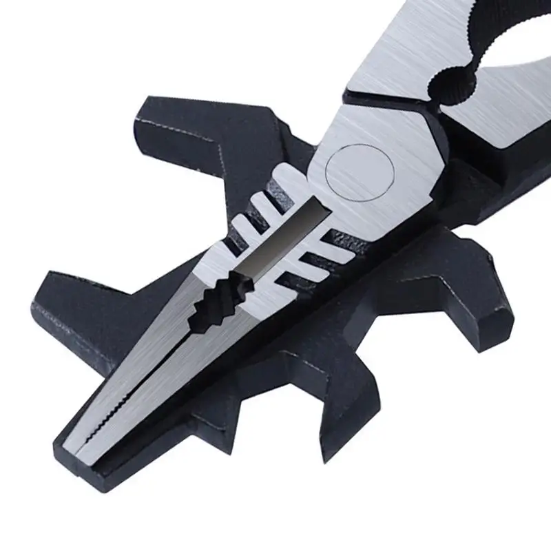 Welding Pliers 8 Inch High Carbon Steel Welding Pliers For Electrical Anti-Rust Multi-Functional Non-slip Comfort Handles Wire