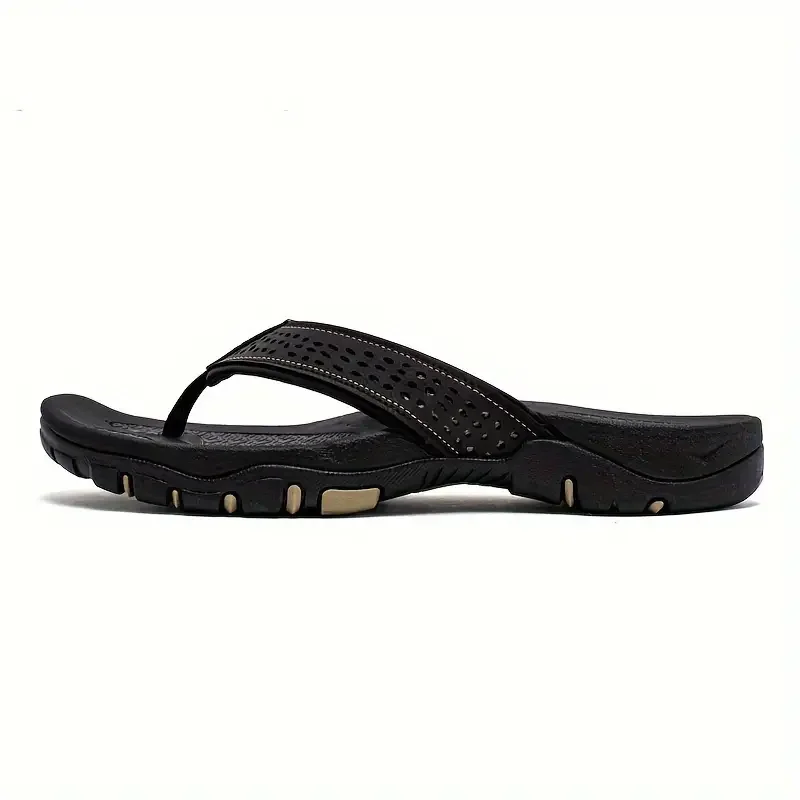 flip flops Men's Lightweight Non-Slip Flip Flops Quick-Drying Comfortable Thong Sandals for Indoor and Outdoor Summer Wear