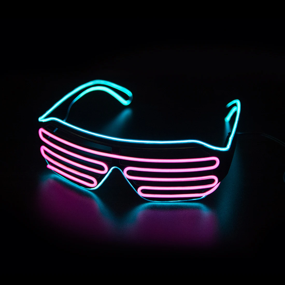 Luminous Neon LED Glow Glasses for Party Costumes and Decoration