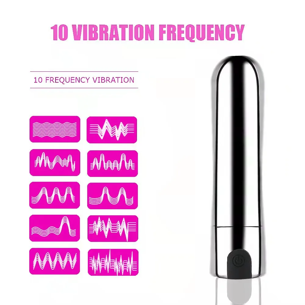 

10 Speed Mini Bullet Vibrators Clitoris Stimulator Female Masturbation For Women Vagina G-Spot Dildo Vibration Sex Toys